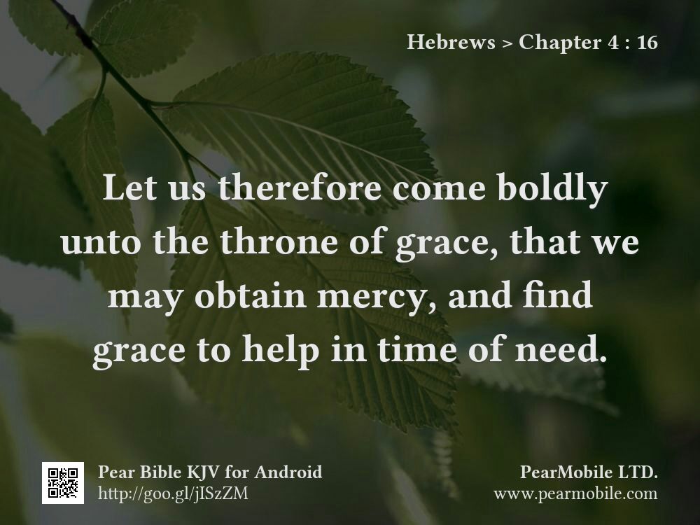 Hebrews, Chapter 4:16